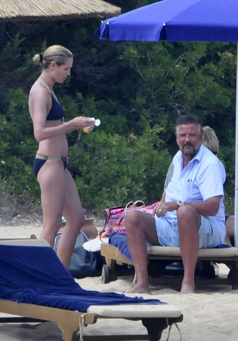 Heidi Klum in a bikini