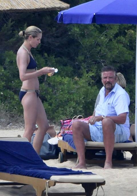 Heidi Klum in a bikini