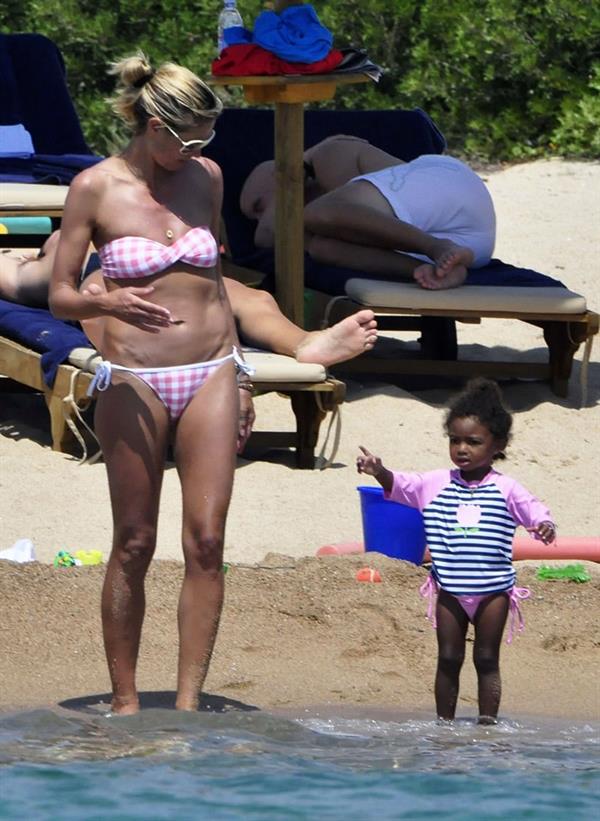 Heidi Klum in a bikini