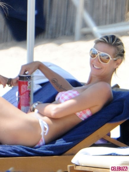 Heidi Klum in a bikini