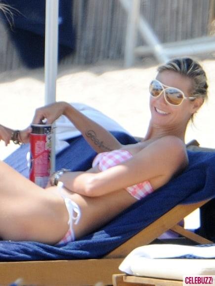 Heidi Klum in a bikini