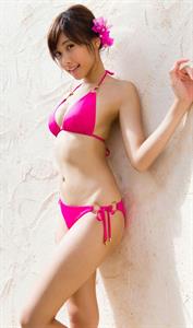Hinako Sano in a bikini
