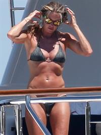 Elle MacPherson in a bikini