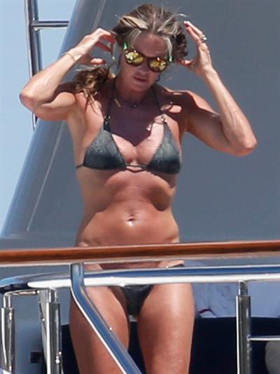 Elle MacPherson in a bikini