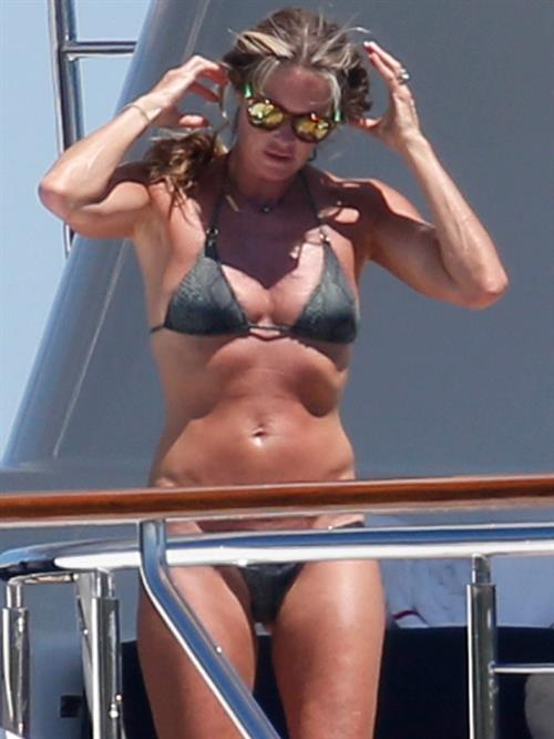 Elle MacPherson in a bikini