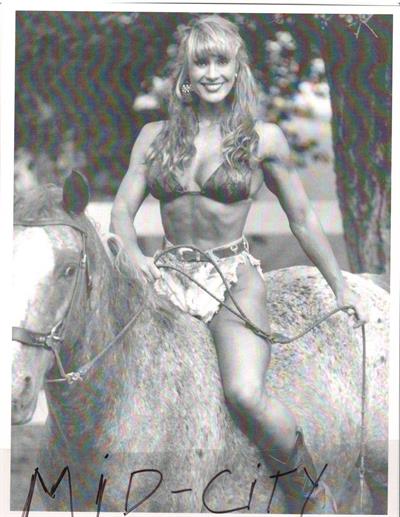 Cory Everson in a bikini