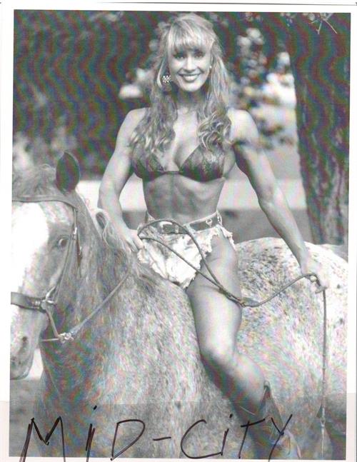 Cory Everson in a bikini