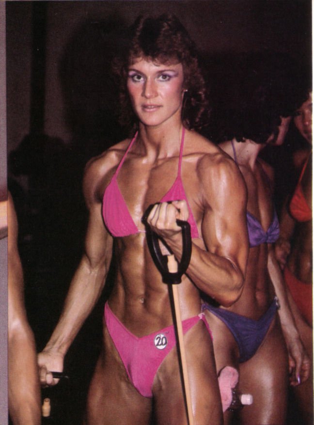 Cory Everson in a bikini