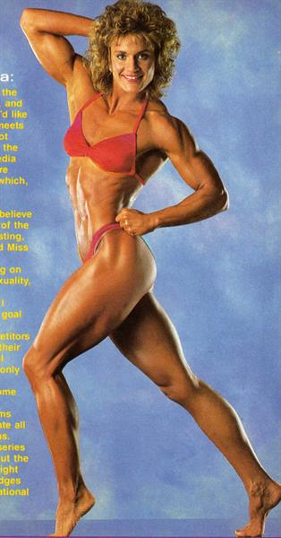 Cory Everson in a bikini