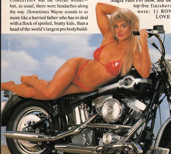 Cory Everson in a bikini