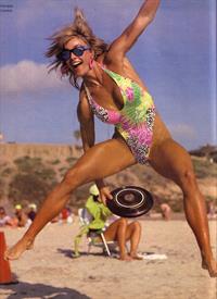 Cory Everson in a bikini