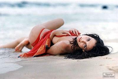 Stacey Williams in a bikini