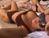 Vicky Pattison in a bikini taking a selfie