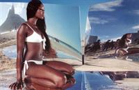 Naomi Campbell in a bikini