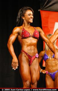 Tanji Johnson in a bikini