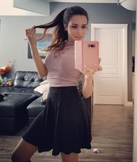 Alinity Divine taking a selfie