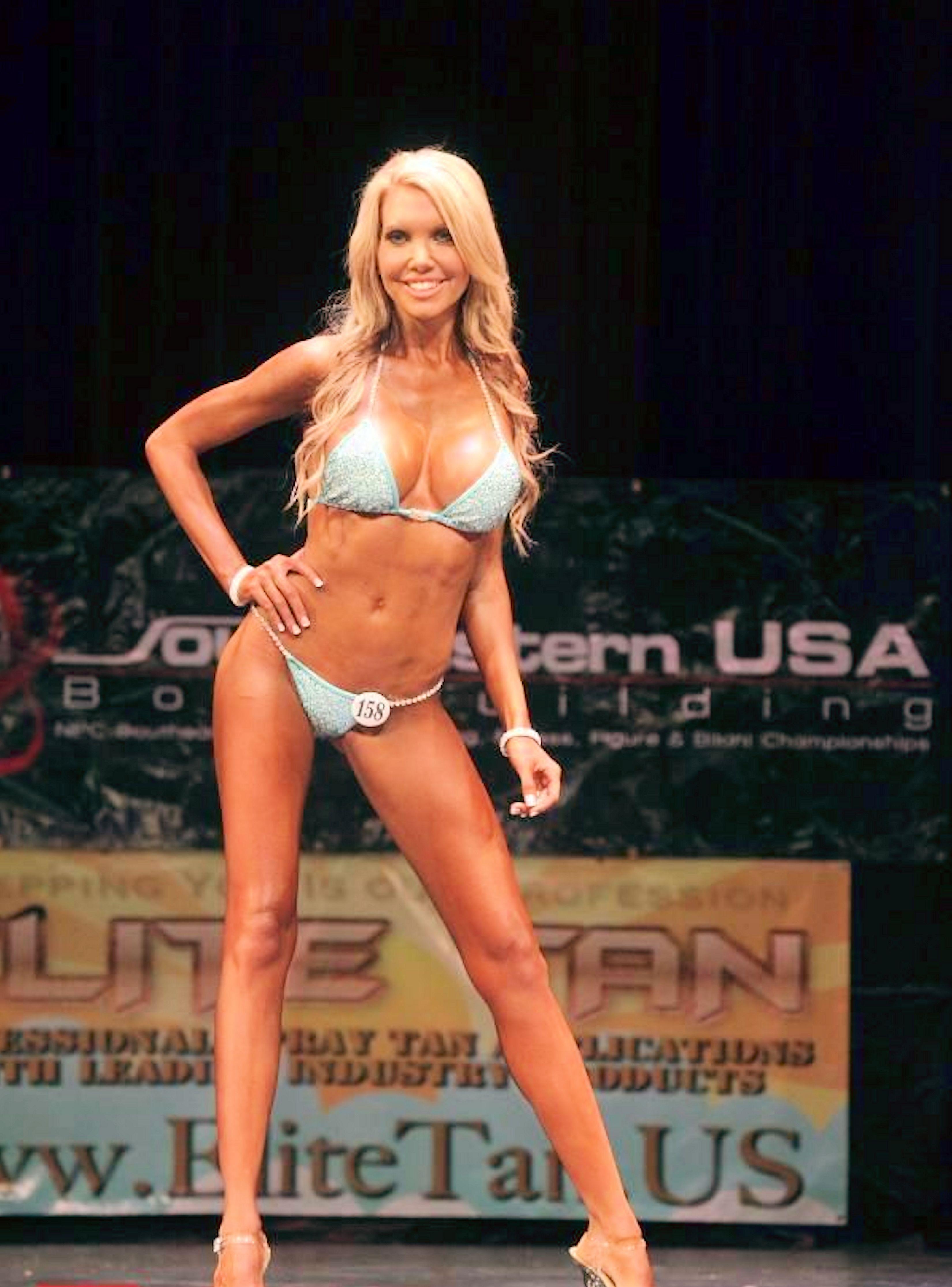 Rachel Lynn in a bikini