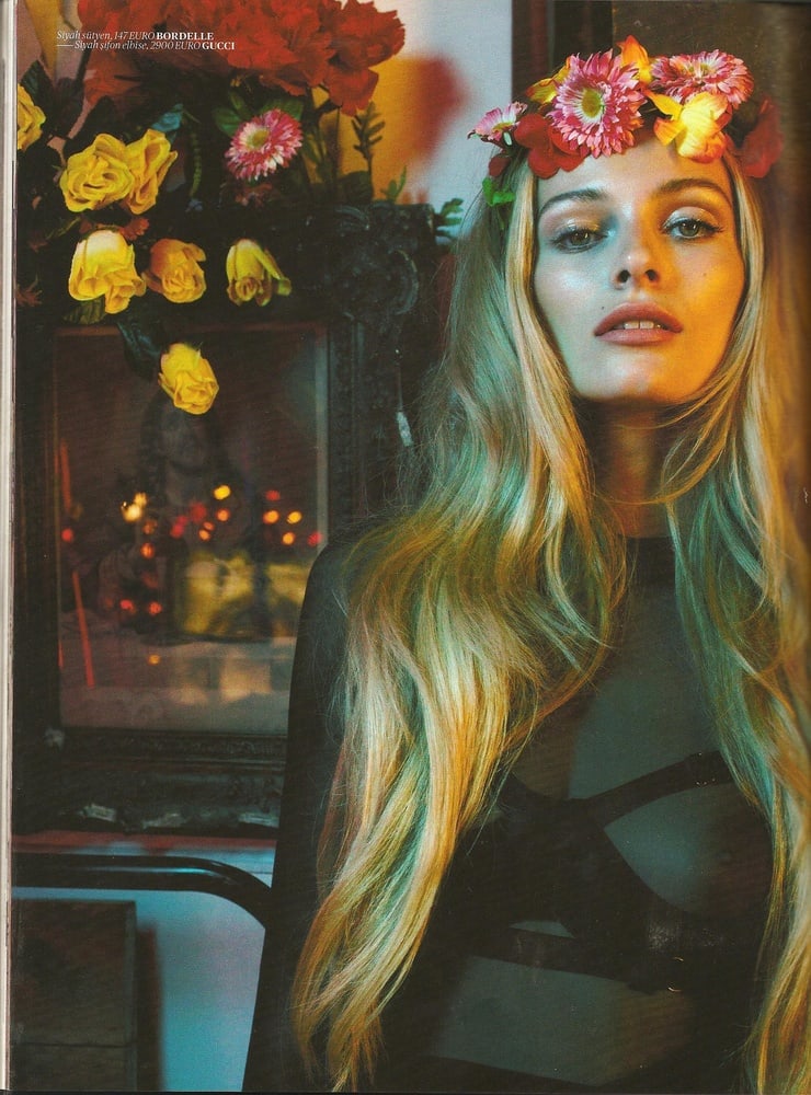 Edita Vilkeviciute in lingerie