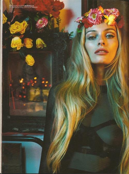 Edita Vilkeviciute in lingerie