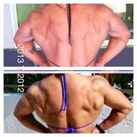 Alicia Alfaro in a bikini