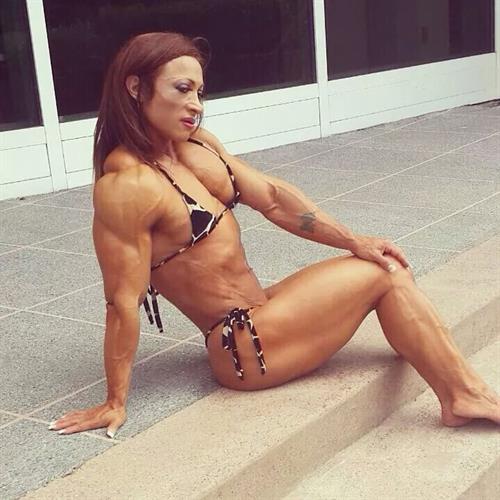 Alicia Alfaro in a bikini