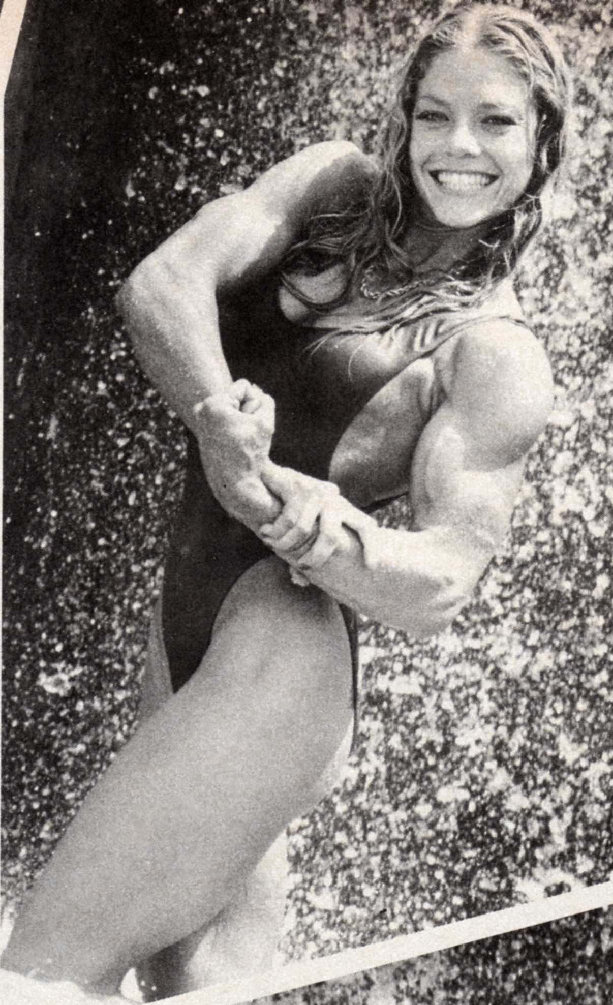 Krista Anderson in a bikini