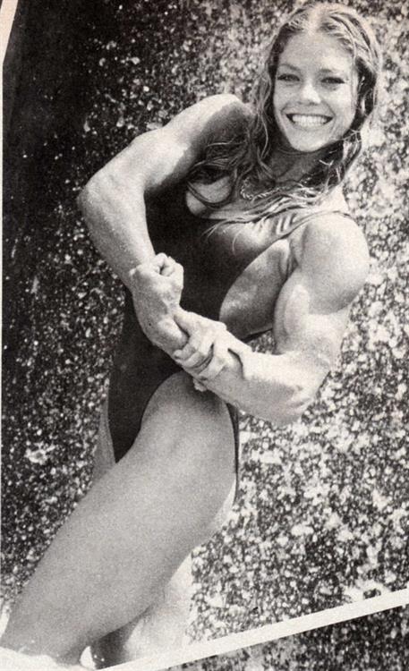 Krista Anderson in a bikini