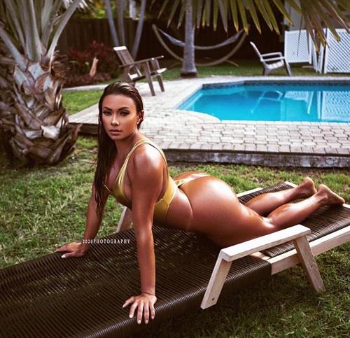 Maria Villalba in a bikini