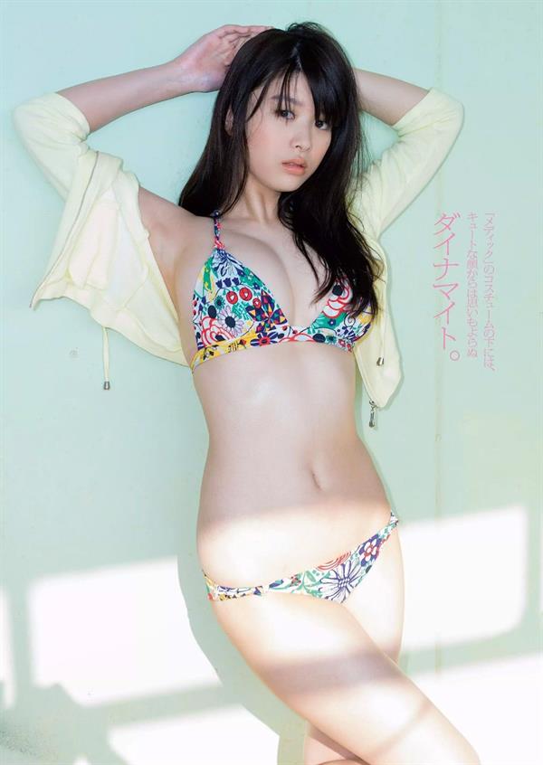 Fumika Baba in a bikini