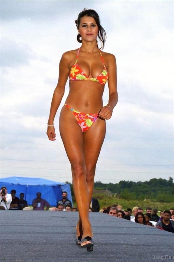 Karine Ferri in a bikini