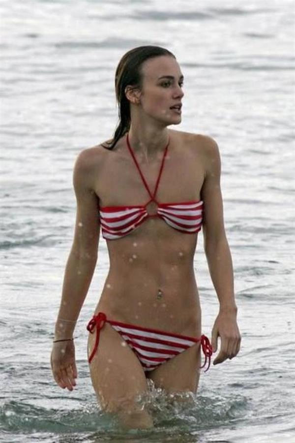 Keira Knightley in a bikini