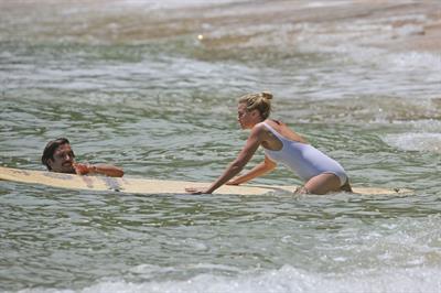 Margot Robbie in a bikini