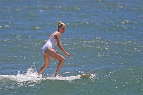 Margot Robbie in a bikini