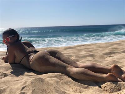 Pashence Marie in a bikini - ass