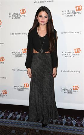 Selena Gomez Alliance for Children's Rights Dinner in Beverly Hills 3/7/13 