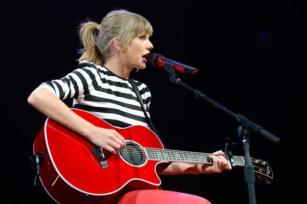 Taylor Swift In Concert at the Prudential Center in Newark, New Jersey on The RED Tour Mar. 27, 2013 