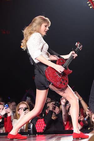 Taylor Swift In Concert at the Prudential Center in Newark, New Jersey on The RED Tour Mar. 27, 2013 