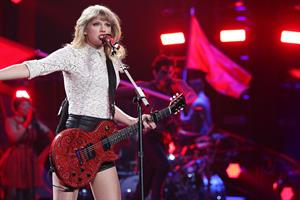 Taylor Swift In Concert at the Prudential Center in Newark, New Jersey on The RED Tour Mar. 27, 2013 
