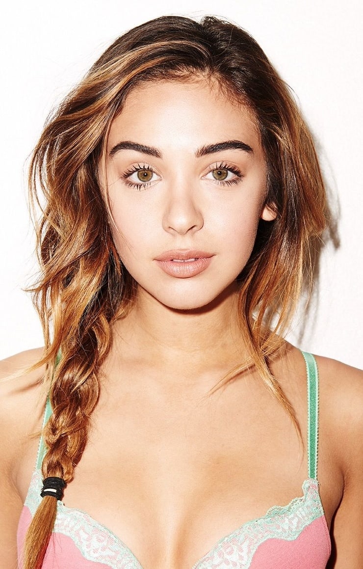 Nadia Mejia in lingerie