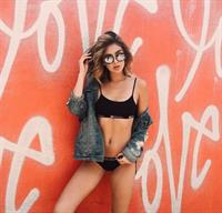 Nadia Mejia in lingerie