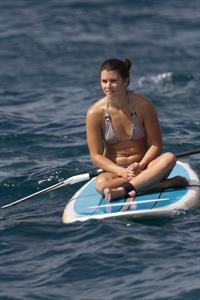 Danica Patrick in a bikini