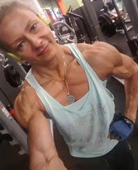 Tatiana Bulut taking a selfie