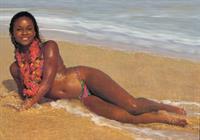 Lark Voorhies in a bikini