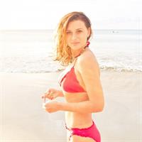 Aly Michalka in a bikini