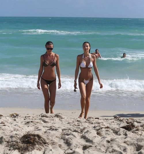 Olga Kent in a bikini