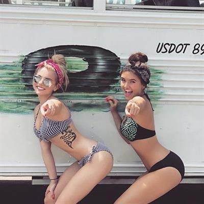 Kila Johnson in a bikini