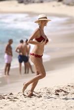 Victoria Silvstedt in a bikini