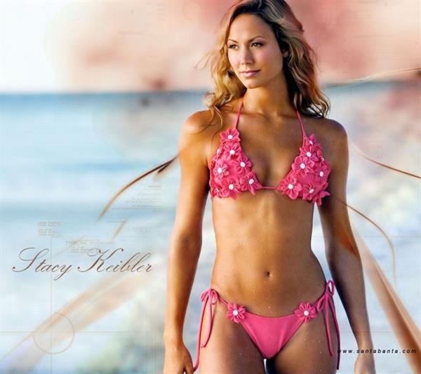 Stacy Keibler in a bikini