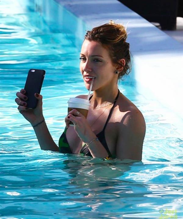 Katie Cassidy in a bikini