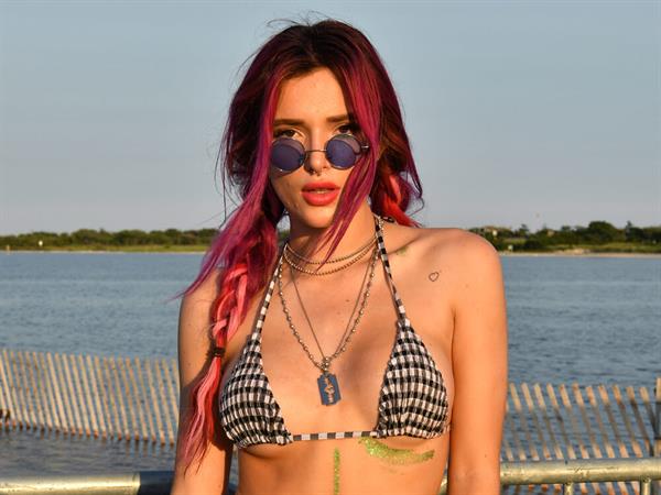 Bella Thorne in a bikini